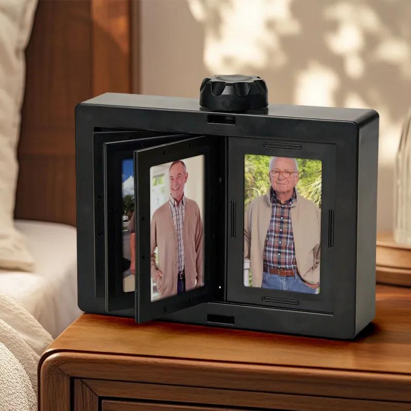 Personalized Rotating Photo Frame Carousel Custom Photo Desktop Photo ...