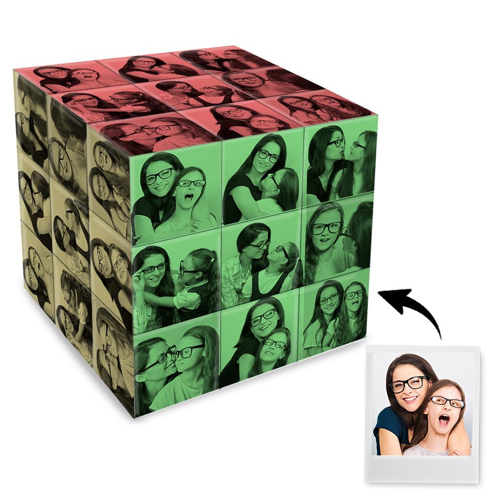 photo frame home decoration multiphoto colorful rubik's cube