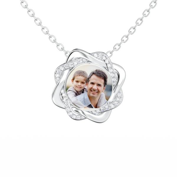 Custom Memory Necklace With Photo Romantic Gifts For Her