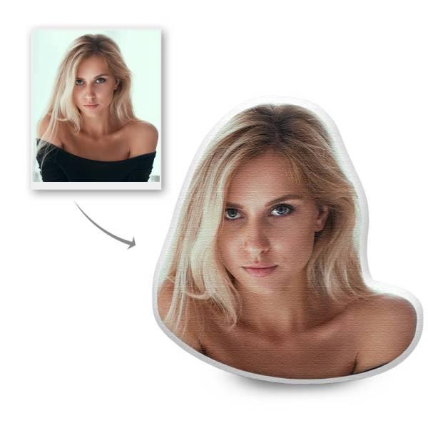 Custom Shaped Funny Face Pillow Personalized 3D Portrait Pillow