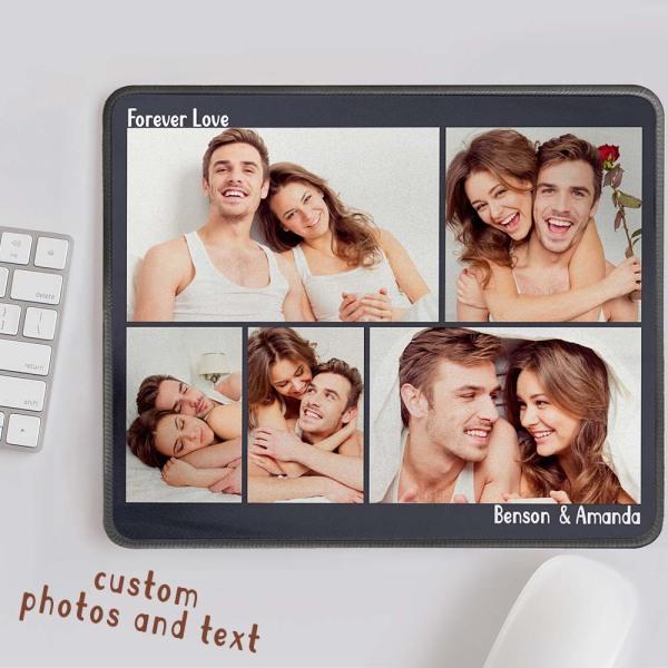Custom Photo Game Mousepad Personalized Mouse Pad with Name