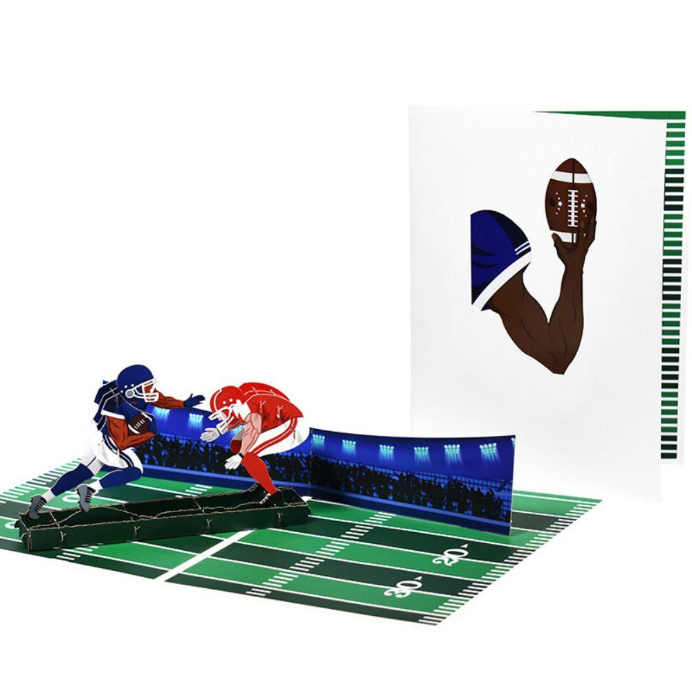 Father's Day 3D Pop Up Card Football Greeting Card for Dad