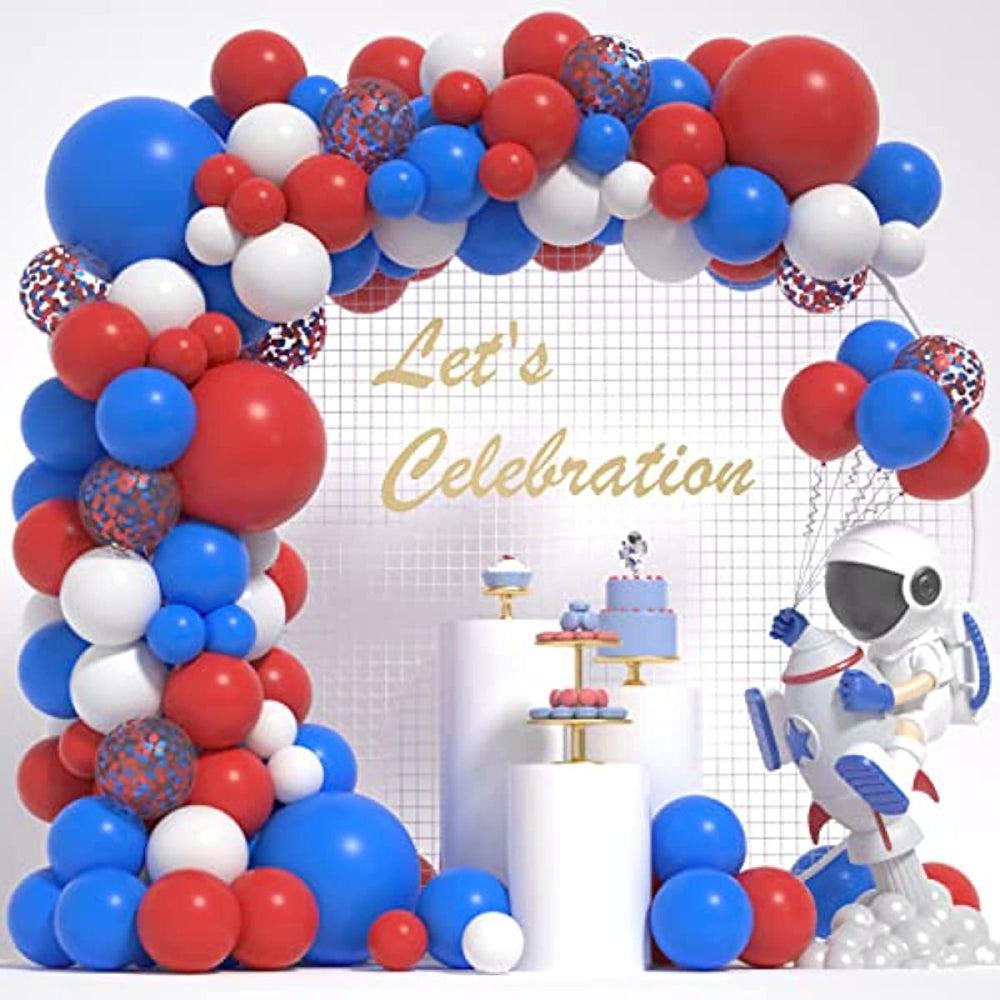 4th of July Latex Balloons Kits Patriotic Independence Day Balloons Party Supplies